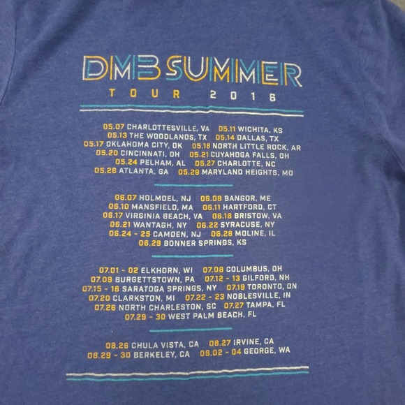 2016 Dave Matthews Band Tour Shirt. Size Medium. DMB Tee. - Picture 6 of 6